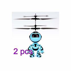 Youqing Electric Rc Fly Robot Infrared Induction Aircraft Remote Helicopter Gifts Hand Controlled Flying Fun Toys For Kids Boys Girls