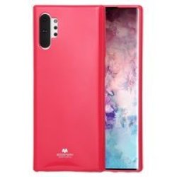 Goospery Jelly Cover Galaxy Note 10 Plus Hot Pink
