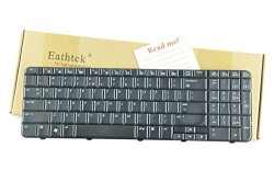 Eathtek Replacement Keyboard For Hp Compaq CQ60 G60 496771-001 NSK-HAA01 Series Black Us Layout
