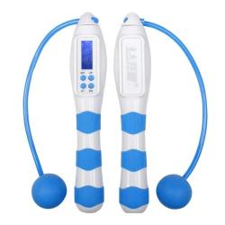 Professional Magnetron Counting Jump Rope Sport Ball Counter Skipping With LED Blue Backlit Displ...