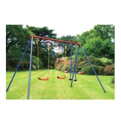 Glide And Double Swing Set