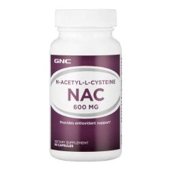 GNC N-acetyl-l-cysteine Nac 600MG 60 Capsules