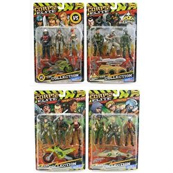 lanard the corps elite triple threat action figures