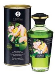 Intimate Kisses Massage Oil Organica Green Tea 100ML