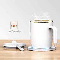 Coffee Heating Mug Coffee Mug Warmer Wireless Thermostat Coffee Mug Cup Keep Warm About Made Of Fine Bone China White