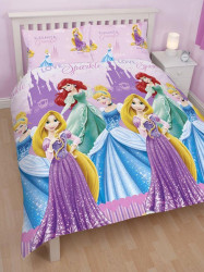 Disney Princess Duvet - Little Mermaid Bedding Cinderella Bedding - Double