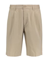 Cotton Pleat Chino Shorts