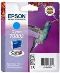 Epson T0802 Cyan Ink Cartridge C13T08024010