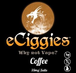 Eciggies - Coffee - 30ML @ 35MG