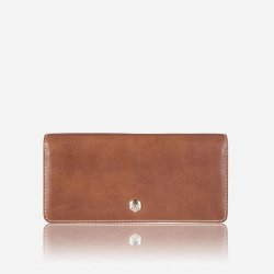 Jekyll & Hide Zulu Large Multi-compartment Leather Purse Tan