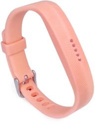 Tuff-Luv Replacement Adjustable Silicone Strap Bracelet Wrist Band For Fitbit Flex 2 - Pink