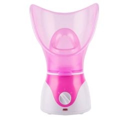Facial Steamer Cleaner - Unclogs Pores - Portable - All Skin Types - Pink