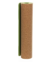 GetUp Cork Yoga Mat - Dark Green