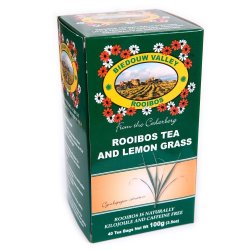 Biedouw Tea Rooibos 40 Bags - Lemon Grass