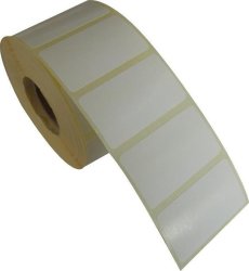 Blank White Semi-gloss 100MM X 50MM Labels