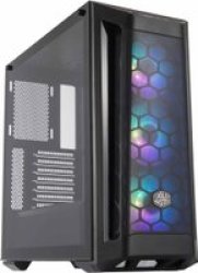 Cooler Master - Masterbox MB511 Argb Atx Chassis - Mesh Panel & Tempered Glass Side Panel