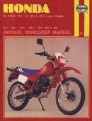 Honda Xl xr 80 100 125 185 & 200 2-VALVE Models 78 - 87 Paperback