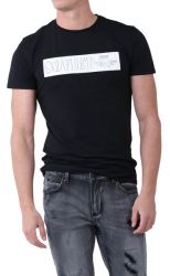 Soviet Tidal Men's Short Sleeve Fashion T-Shirt - Black