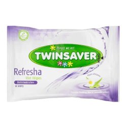 Twinsaver Wipes Refresh 10 Pack