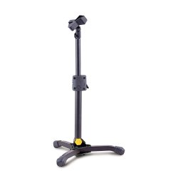 MS300B Low Profile Straight Microphone Stand And Ez MIC Clip