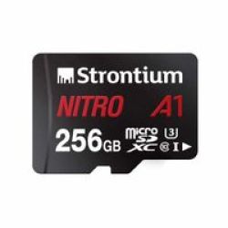 256GB Nitro A1 Microsd Card 100MB S With Adapter