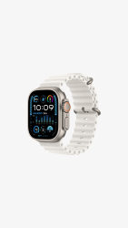 Apple Watch Ultra 2 White Ocean Band