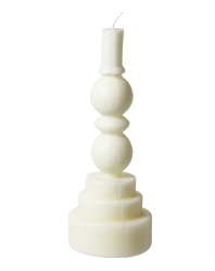 The Magical Totem Hand Poured Sculpted Candle - Solid White