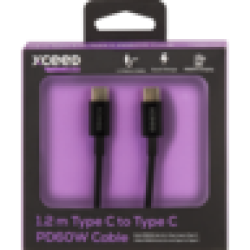 Black Type-c To Type-c Cable 1.2M