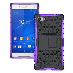 Scimin Sony Xperia Z5 Compact Case Xperia Z5 MINI Cover Dual Layer Protection Shockproof Drop Resistance Hybrid Rugged Case Cover With Kickstand