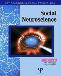 Social Neuroscience - Key Readings paperback