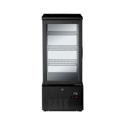 Refrigerated Glass Display Cabinet - 74LT Black - Galileo