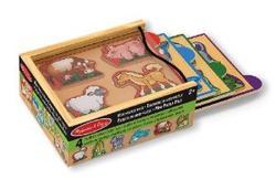 Melissa & Doug Animal Mini-Puzzle Pack