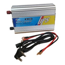 Portable Professional Silent Power Inverter 12V Dc To Ac 1200W