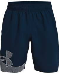 Men's Ua Woven Graphic Shorts - Academy Md
