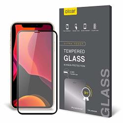 Olixar For Iphone 11 Pro Screen Protector - Full Coverage - Tempered Glass - 9H Rated - Shock Protection - Easy Application Card And