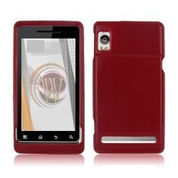 Motorola Droid 2 Snapon Case - Red : Motorola A956 Droid 2 Global A955