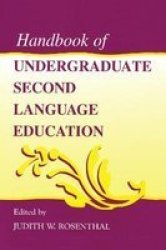 Handbook Of Undergraduate Second Language Education Hardcover