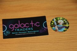 Galactic 2004 Dragon Ball Z No. 84 Mystic Gohan Simba Metal Tazo Traders