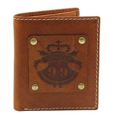 Street 99 Mens Wallet - Vegetable Tanned Leather - Front Pocket - 6 Credit Card
