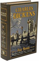 Charles Dickens: Four Novels Leather-bound Classics