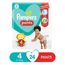 Pampers Pants Size 4 Trial Pack 24 Nappies