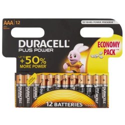 DURACELL Aaa Batteries 12 Pack