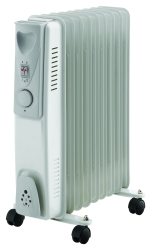 Deals on Goldair - 9 Fin Slimline Oil Heater - White | Compare Prices u0026  Shop Online | PriceCheck