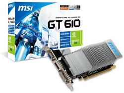 MSI NVIDIA GeForce GT610