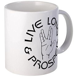Cafepress - Live Long And Prosper Mug - Unique Coffee Mug Coffee Cup