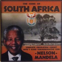 Circulation Coin Set With Uncirculated Commemorative 2000 R5 Mandela - Untouched In Original Folder