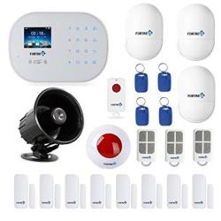 GSM 3G 4G Wifi Security Alarm SYSTEM-S6 Titan Deluxe Wireless Diy Home And Business Security System Kit By Fortress Security Store- Easy To Install Se