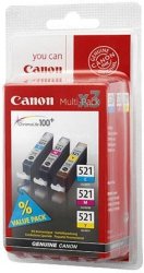Canon CLI-521 C m y Multipack Original Ink Cartridge