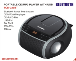 Telefunken Portable Radio Cd + Bluetooth
