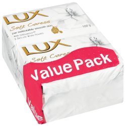 LUX - Beauty Soap Bar Soft Caress Pack 4 X 100G
